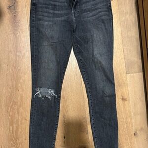 Frame Denim Women's Skinny Jeans - Dark Gray